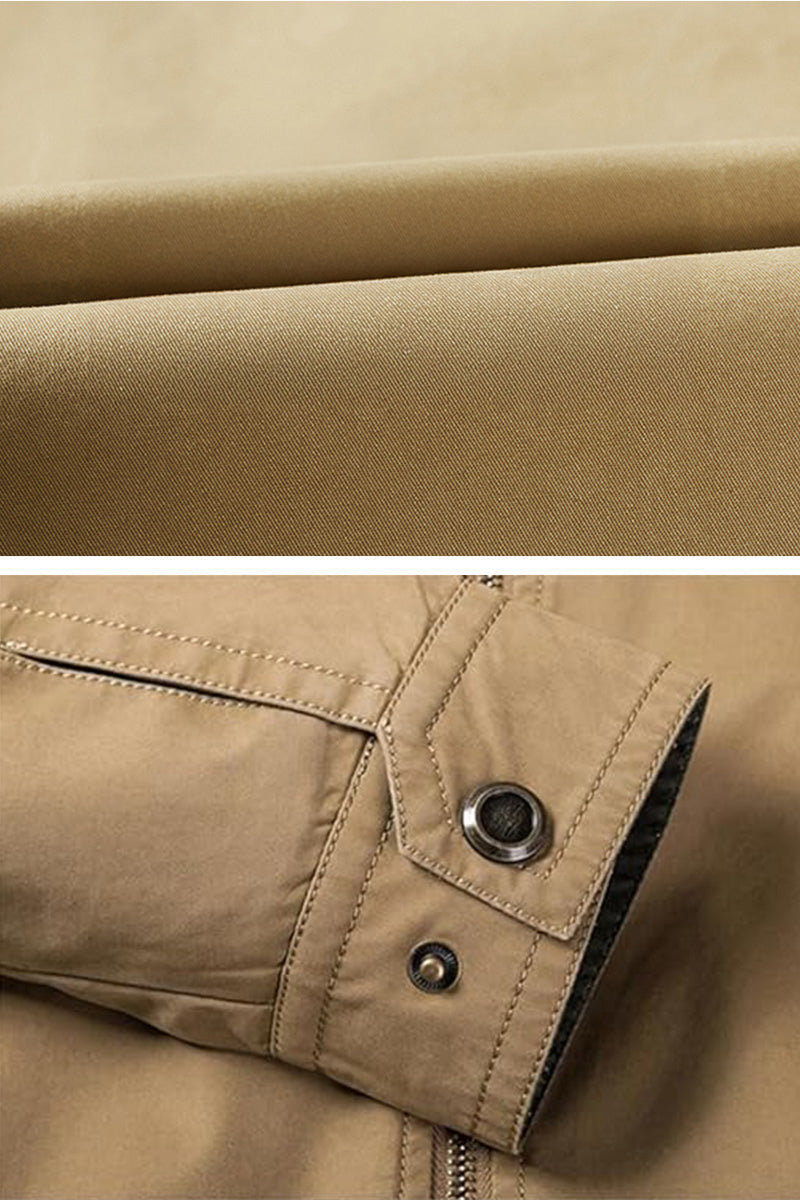 100% Cotton Heritage Everyday Bomber Jacket - Image 6