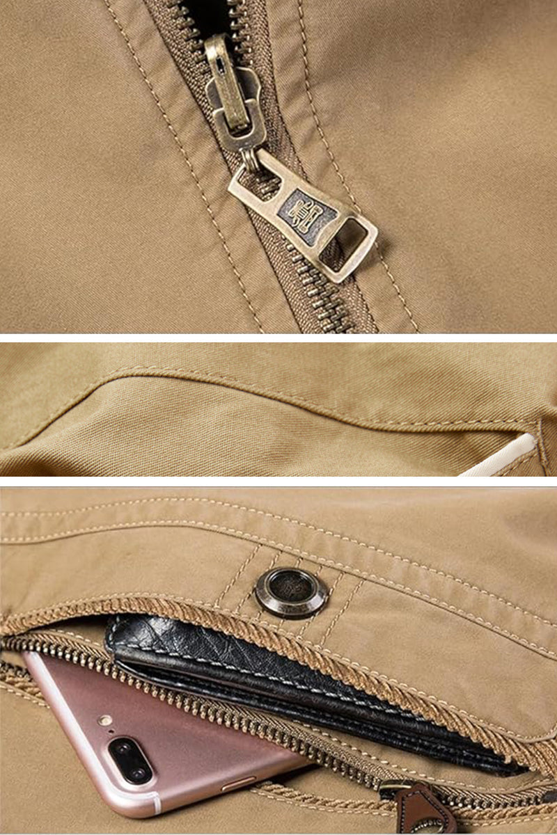 100% Cotton Heritage Everyday Bomber Jacket - Image 7