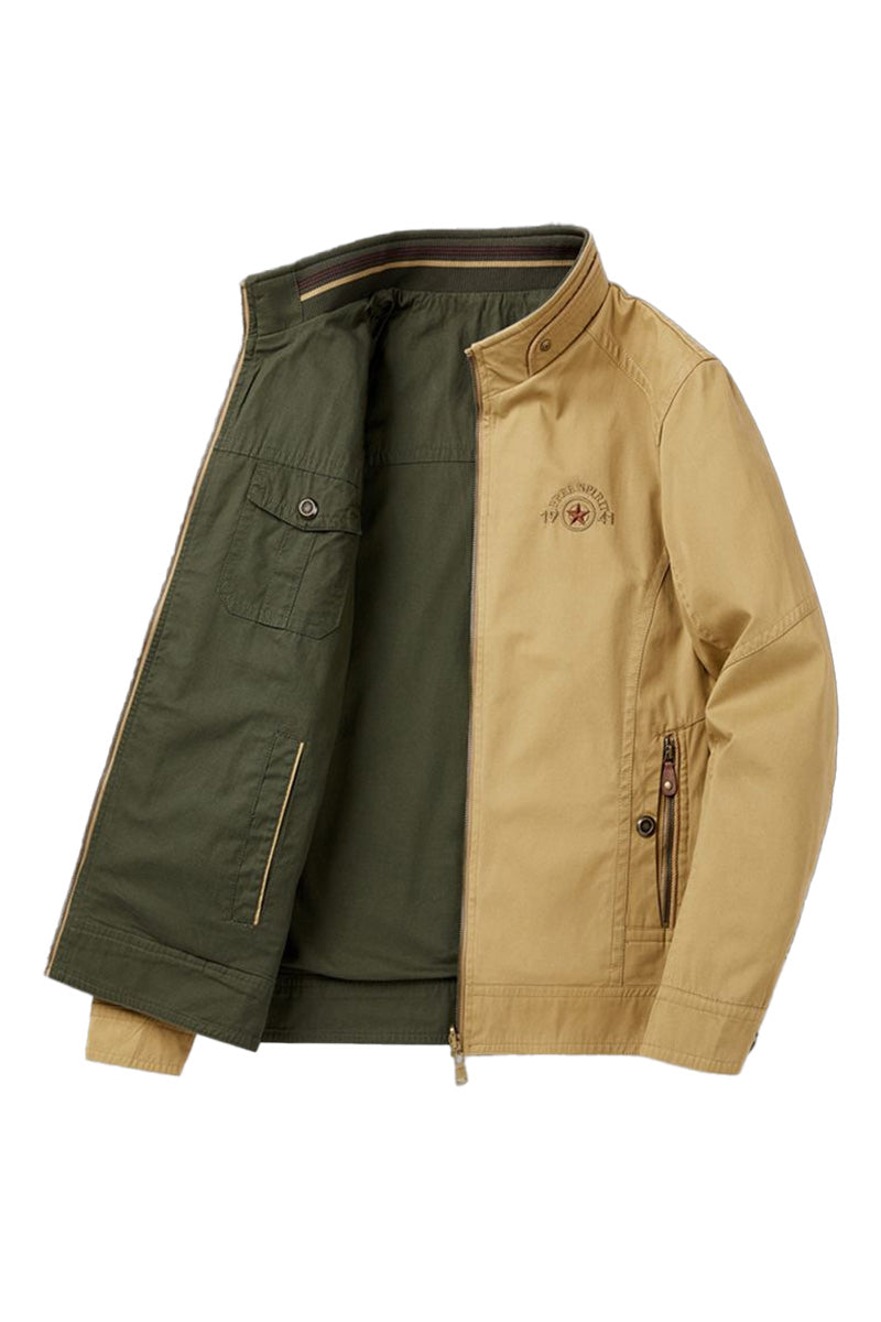 100% Cotton Heritage Everyday Bomber Jacket - Image 8