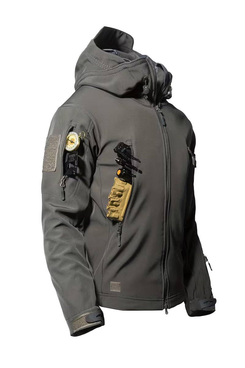 Quiet Strength Weather-Ready Tactical Soft Shell Jacket - Image 17