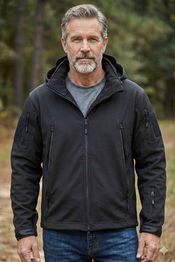 Quiet Strength Weather-Ready Tactical Soft Shell Jacket - Image 20