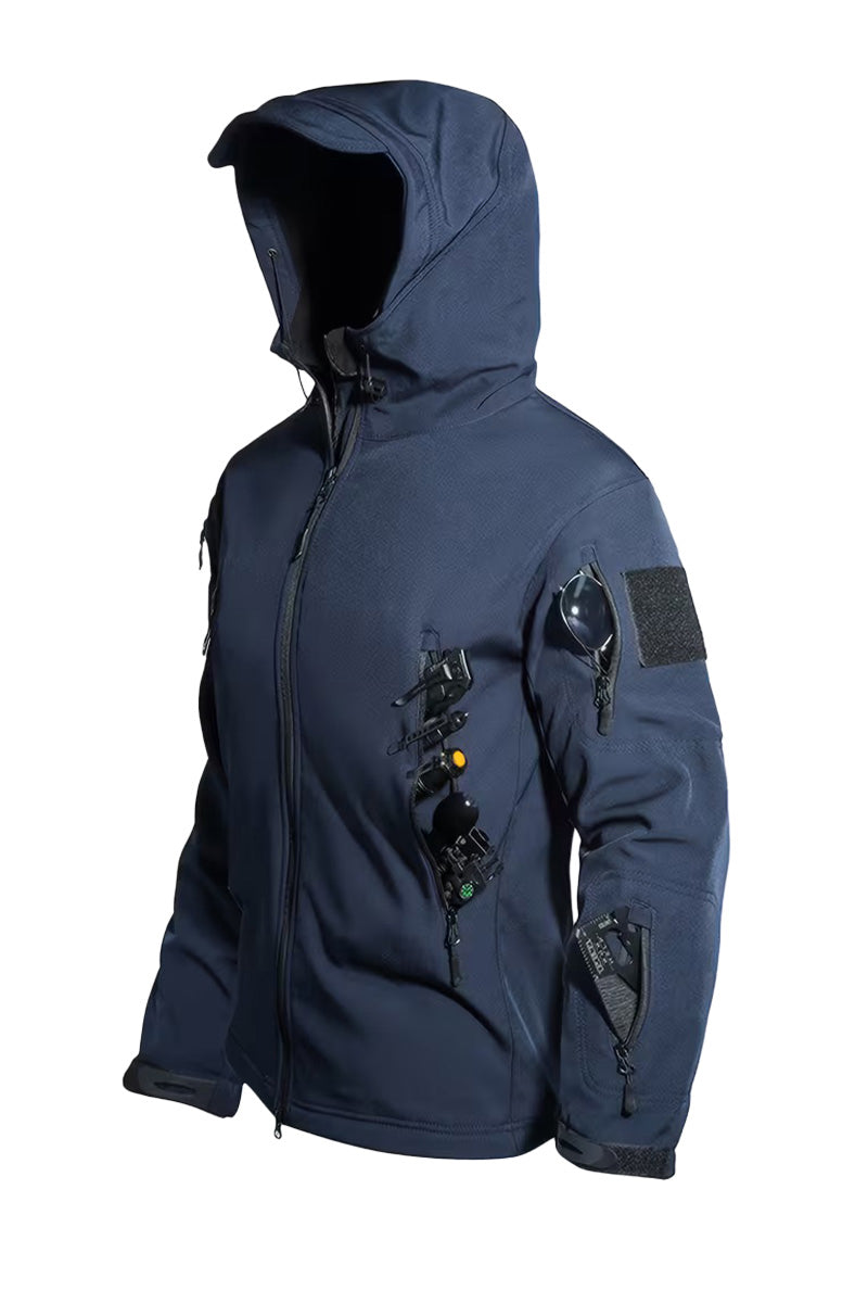 Quiet Strength Weather-Ready Tactical Soft Shell Jacket - Image 23