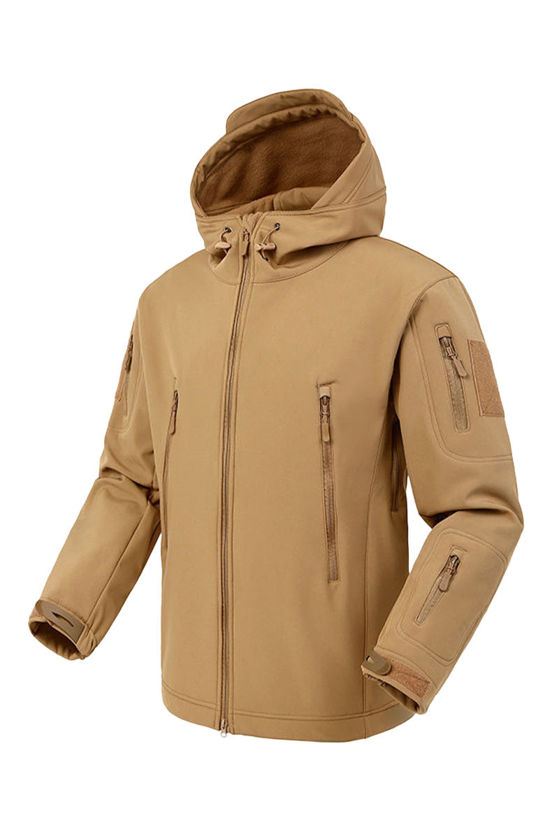 Quiet Strength Weather-Ready Tactical Soft Shell Jacket - Image 7