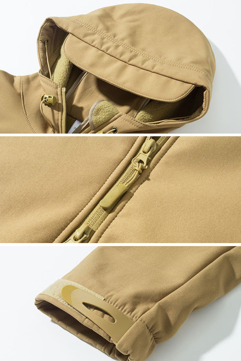 Quiet Strength Weather-Ready Tactical Soft Shell Jacket - Image 10