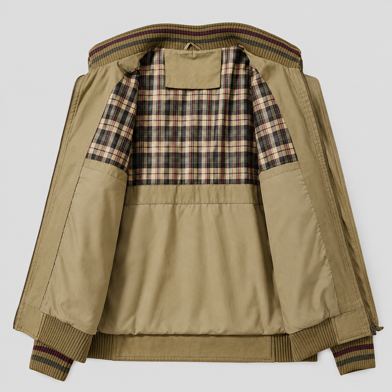 Outdoor Jacket with Stand Collar - Image 2
