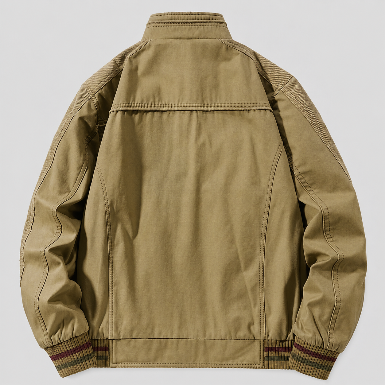 Outdoor Jacket with Stand Collar - Image 3