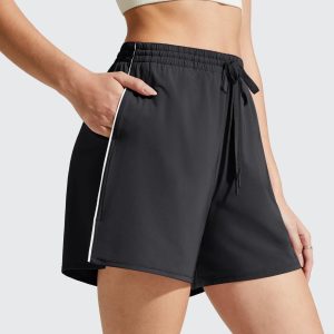 Chillwhisp Built-in Shorts Split Running Shorts 3''