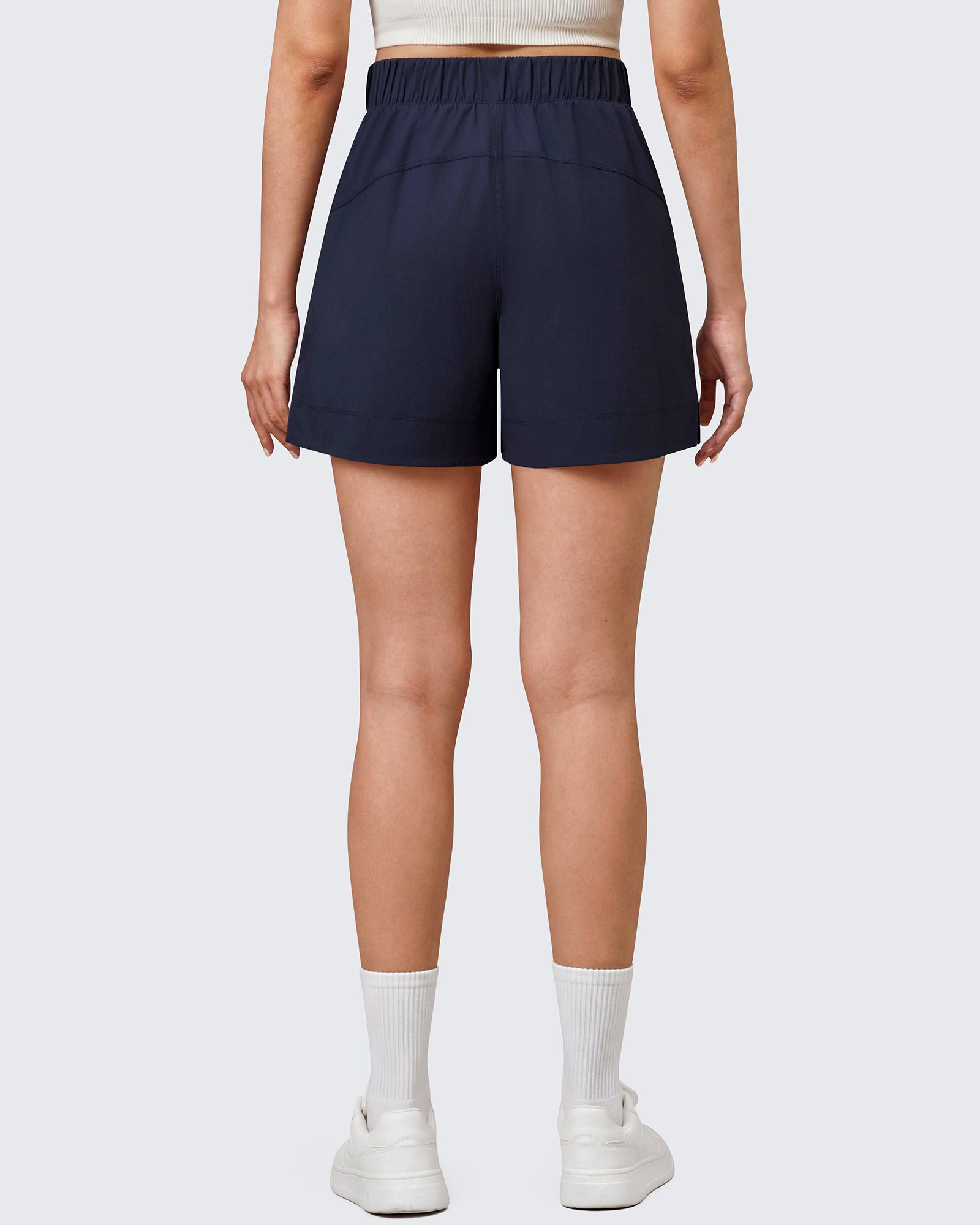 G4Free 4" Water Resistant Side Slit Casual Shorts with Pockets - Image 8
