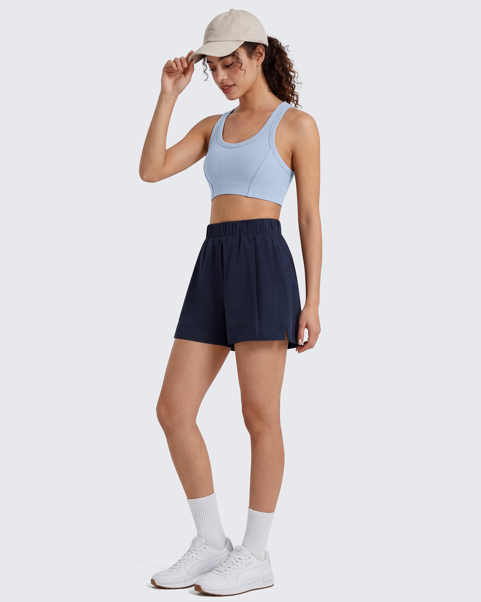 G4Free 4" Water Resistant Side Slit Casual Shorts with Pockets - Image 9