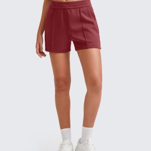 Smoofit Front Pleats Elasticity Sweat Shorts