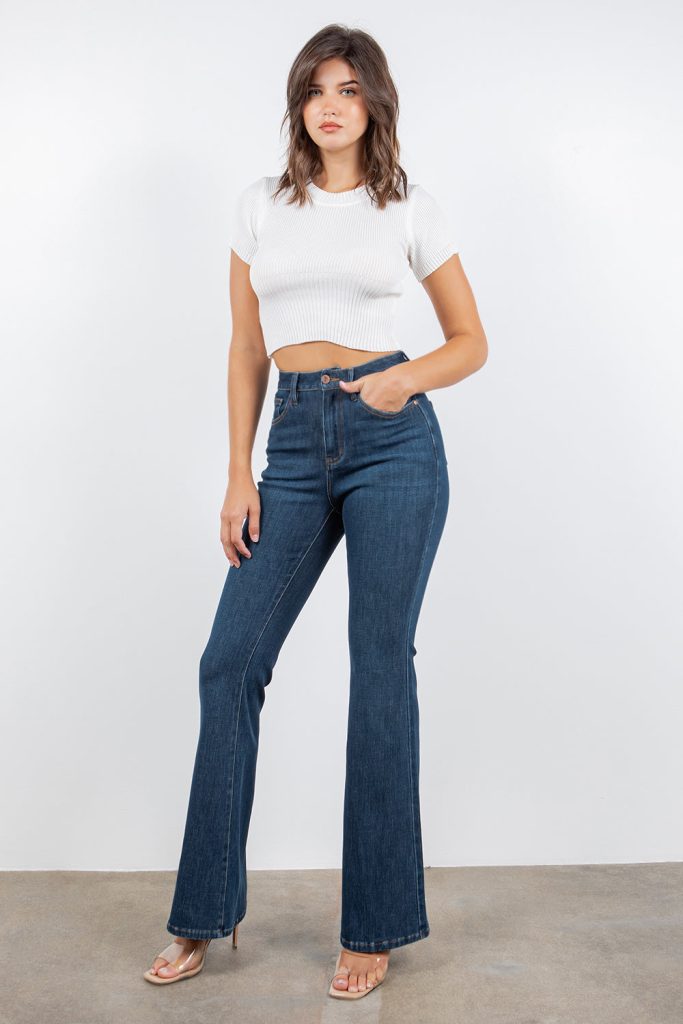 Kacey High Waisted Flare Jeans