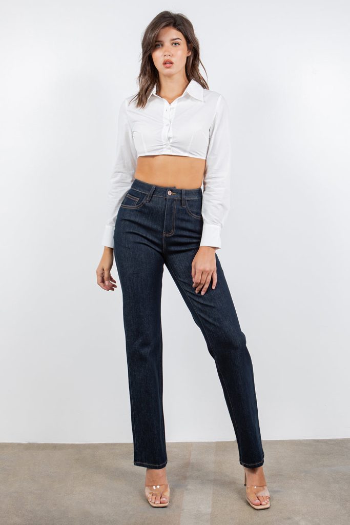 Midnight Straight Leg Jeans
